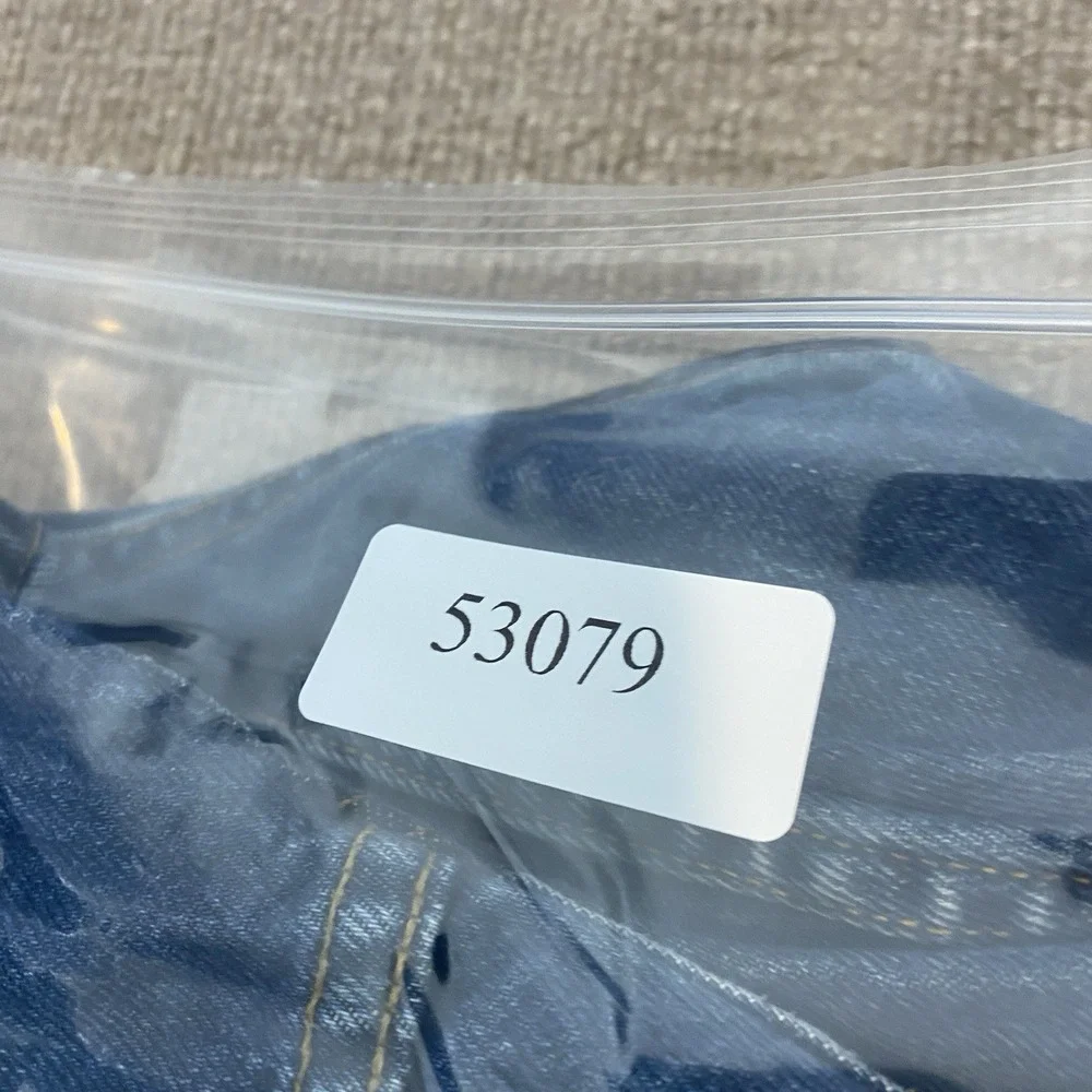 Levis Jeans Mens 38x34 Blue 569 Baggy Loose Straight Vintage Y2K 2001 Dark Wash
